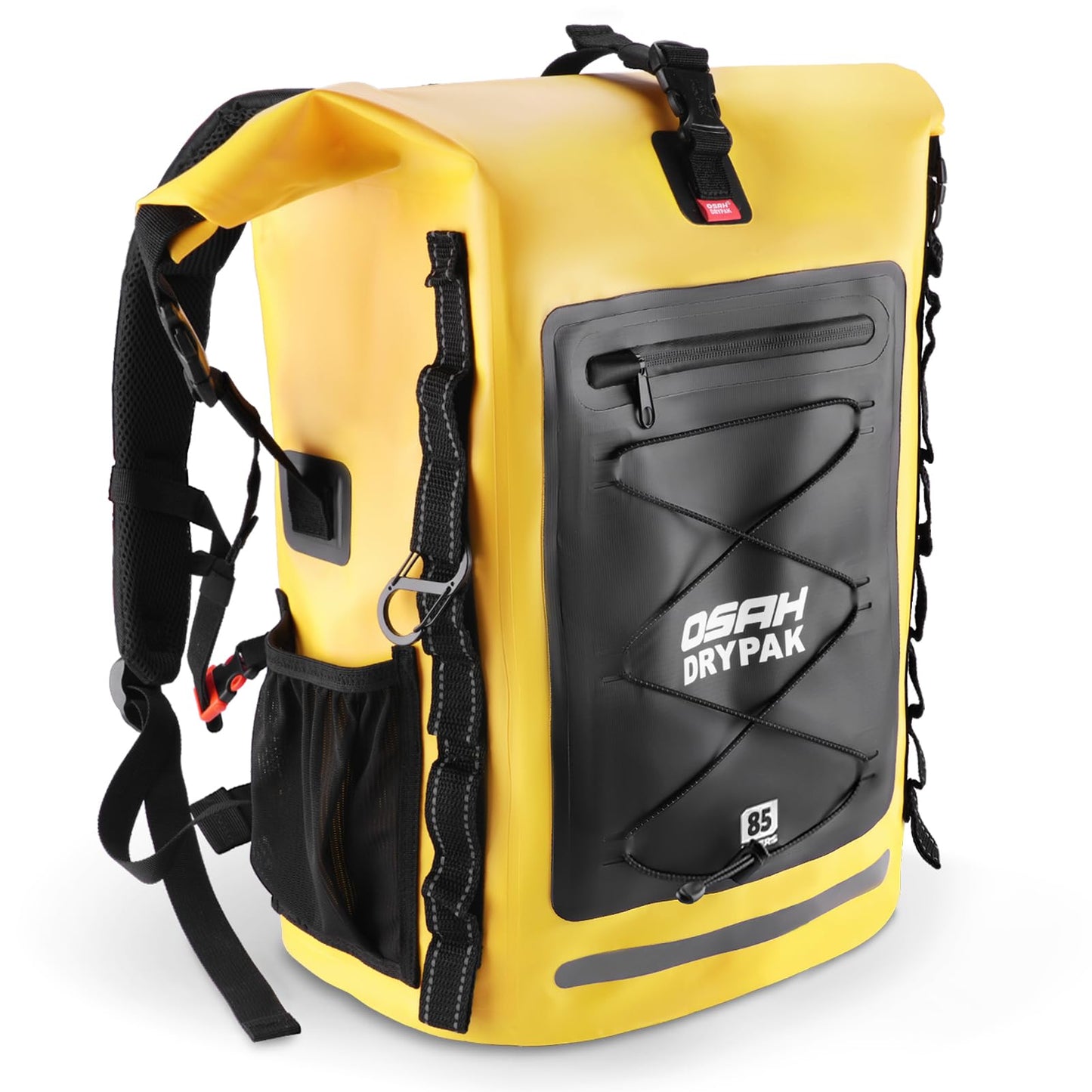 Roll-Top Waterproof Dry Bag Backpack for Outdoor Travel and Water Sports