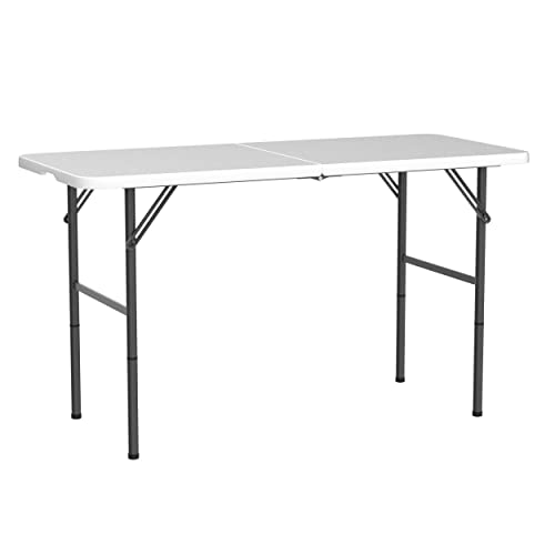 CAMP SOLUTIONS Bi-Fold Plastic Folding Table