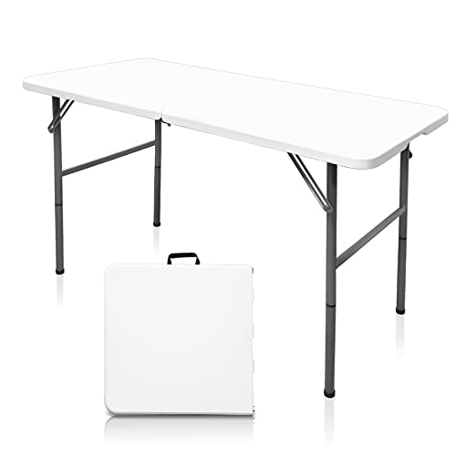 CAMP SOLUTIONS Bi-Fold Plastic Folding Table