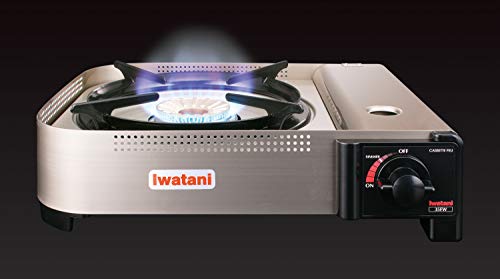 Single-Burner Portable Butane Cooktop for Indoor & Outdoor Cooking