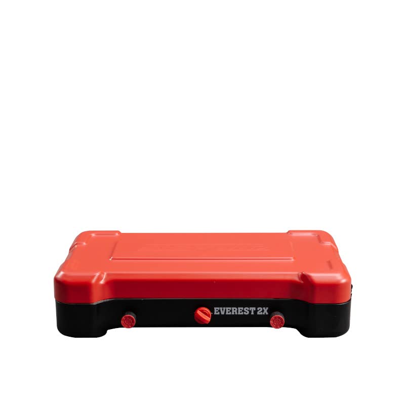Camp Chef Everest 2X 2-Burner Portable Camping Stove, 40,000 BTUs, Propane