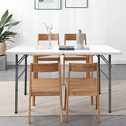 CAMP SOLUTIONS Bi-Fold Plastic Folding Table