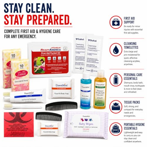 2-Person 72-Hour Deluxe Emergency Go-Bag with Survival Supplies and Power Device