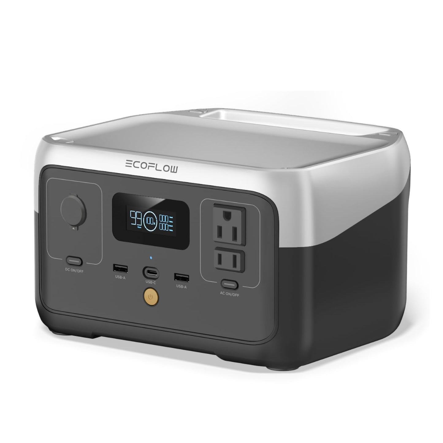 Portable LiFePO4 Solar Generator 245Wh Fast-Charging Power Station with AC Output and UPS Mode