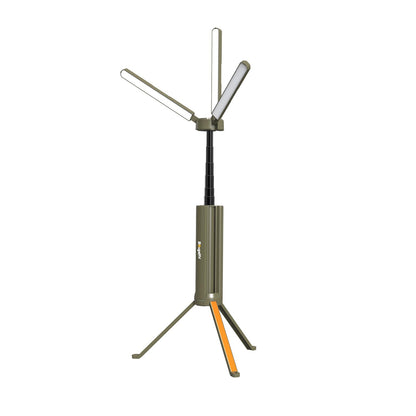 Telescopic Rechargeable Camping Lantern with Rotatable Collapsible LED Light