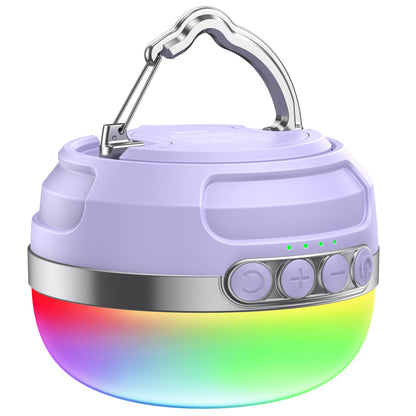 1000LM Rechargeable LED Camping Lantern with Hanging Hook for Emergency Outdoor Use
