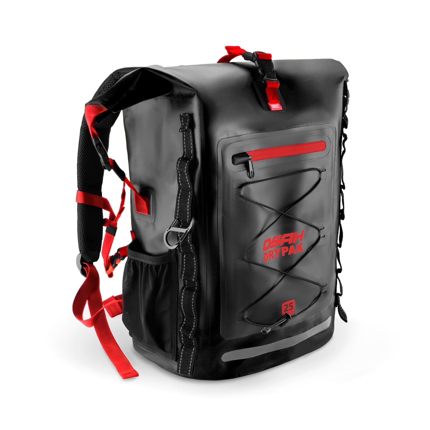 Roll-Top Waterproof Dry Bag Backpack for Outdoor Travel and Water Sports