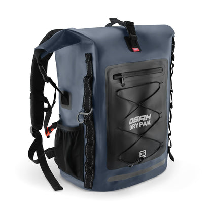 Roll-Top Waterproof Dry Bag Backpack for Outdoor Travel and Water Sports