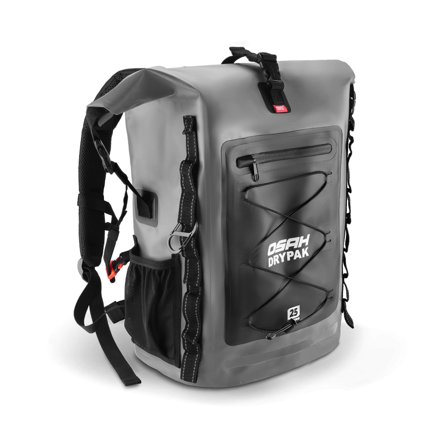 Roll-Top Waterproof Dry Bag Backpack for Outdoor Travel and Water Sports