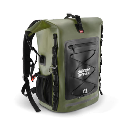 Roll-Top Waterproof Dry Bag Backpack for Outdoor Travel and Water Sports