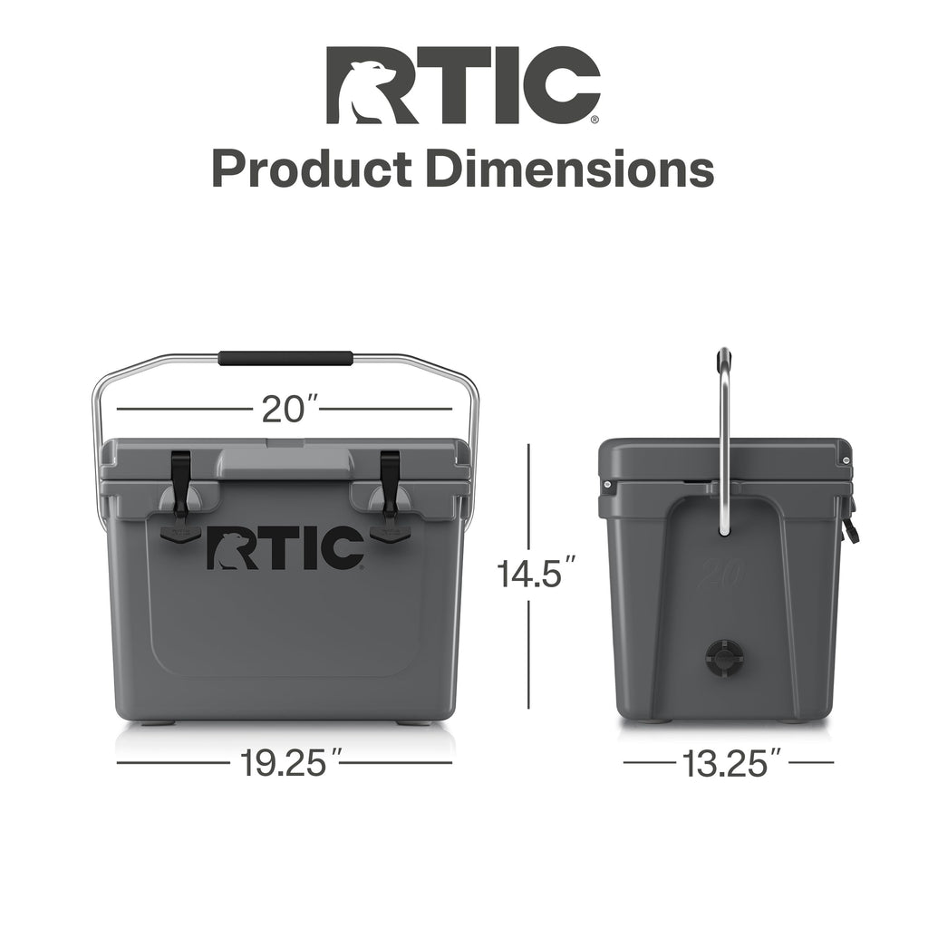 Ultra-Tough Hard Insulated Portable Ice Chest Cooler