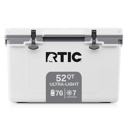 52-Quart Ultra-Light Hard Insulated Camping Cooler