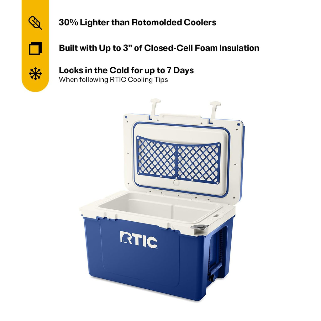 52-Quart Ultra-Light Hard Insulated Camping Cooler