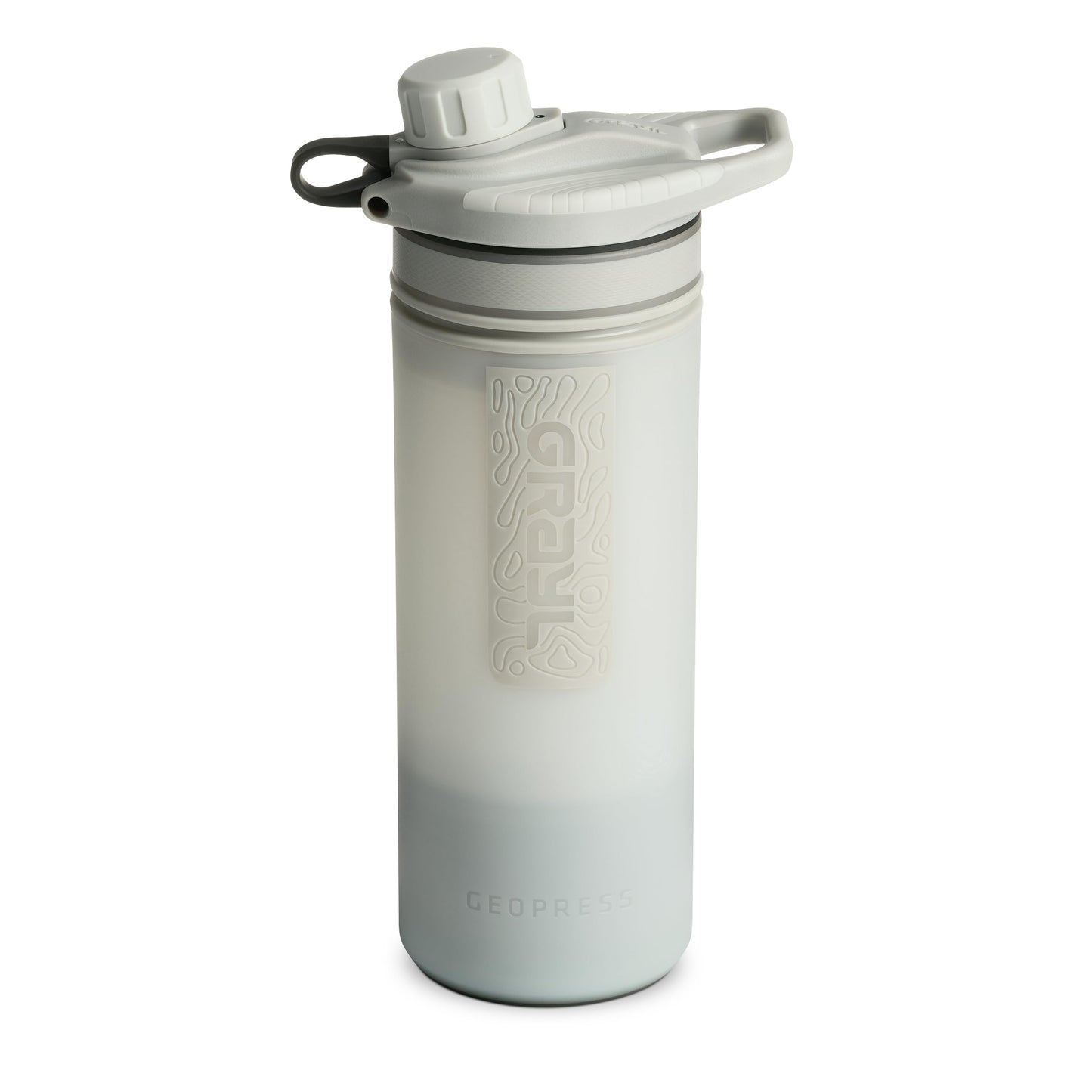GRAYL GeoPress 24 oz Water Purifier Bottle - Filter for Hiking, Camping, Survival, Travel