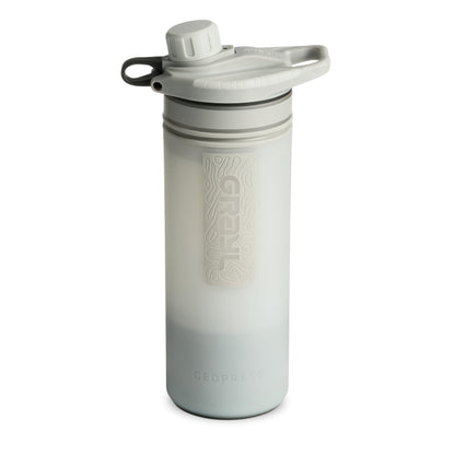 GRAYL GeoPress 24 oz Water Purifier Bottle - Filter for Hiking, Camping, Survival, Travel