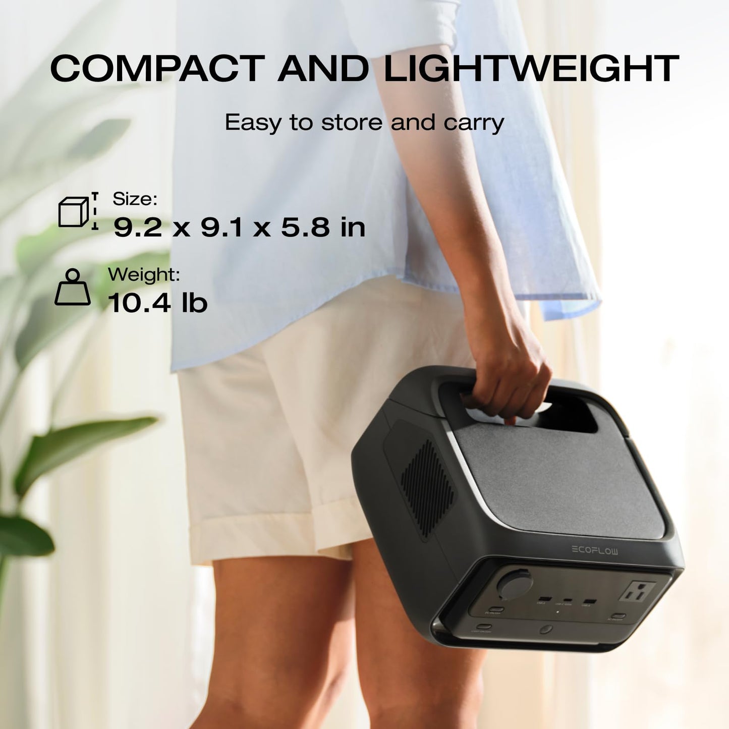 EF ECOFLOW River 3 Plus Portable Power Station