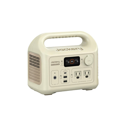 Portable Solar Generator 293Wh Lithium Backup Power Station for Camping and Outdoor Use
