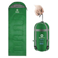 Compact Waterproof Warm Weather Sleeping Bag for Adults