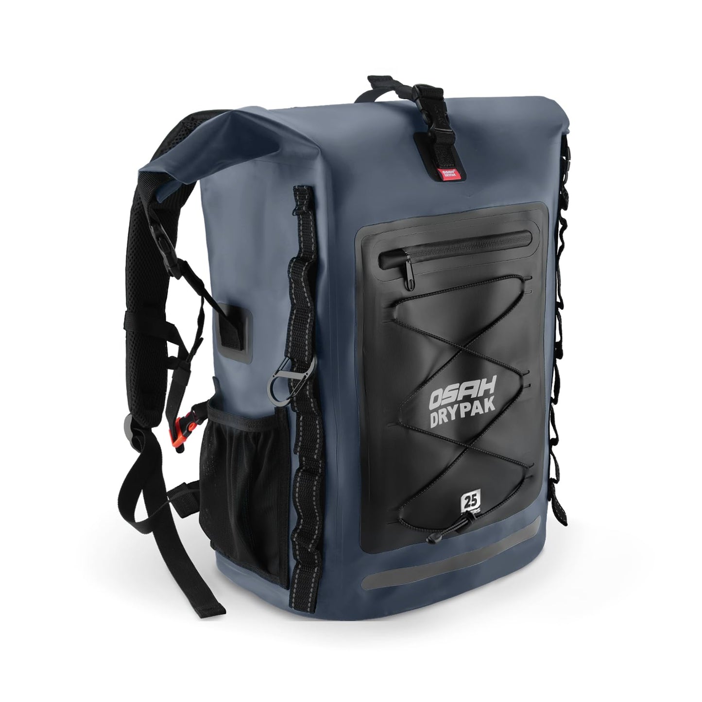 Roll-Top Waterproof Dry Bag Backpack for Outdoor Travel and Water Sports