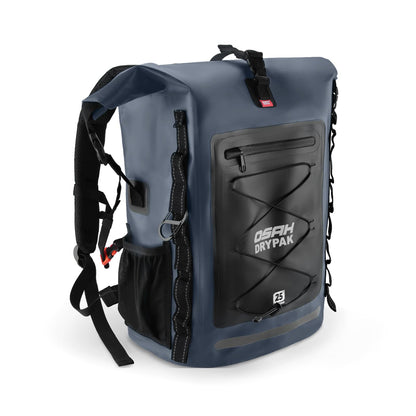 Roll-Top Waterproof Dry Bag Backpack for Outdoor Travel and Water Sports