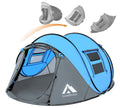 4 Person Waterproof Instant Pop-Up Tent with Dual Doors