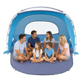 6-Person UPF50+ Beach Sun Shelter Canopy with Carry Bag