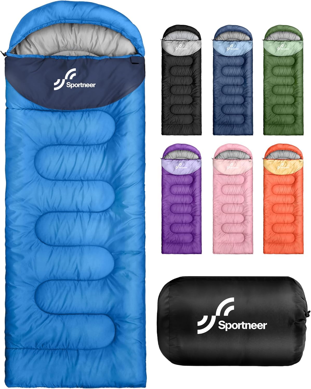 Cold Weather Waterproof Sleeping Bag for Adults and Kids