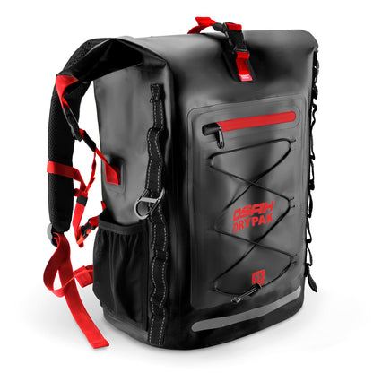 Roll-Top Waterproof Dry Bag Backpack for Outdoor Travel and Water Sports
