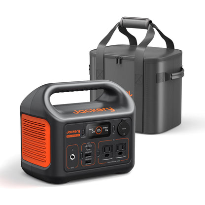 Portable Solar Generator 293Wh Lithium Backup Power Station for Camping and Outdoor Use