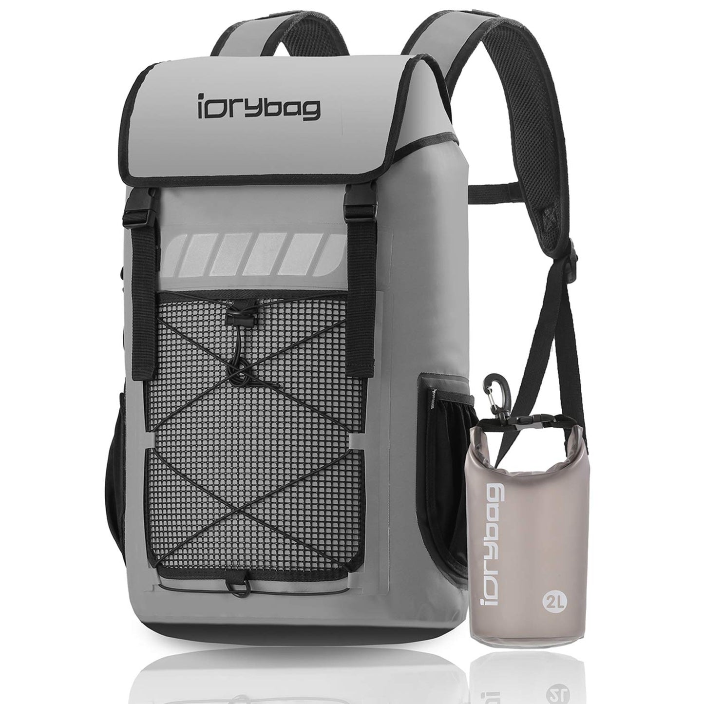 Waterproof Roll-Top Dry Bag Backpack for Hiking and Kayaking