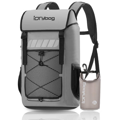 Waterproof Roll-Top Dry Bag Backpack for Hiking and Kayaking