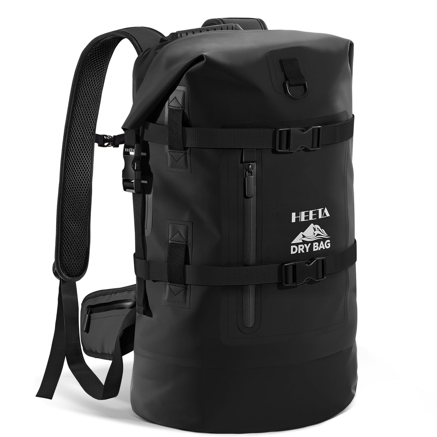 40L Waterproof Roll-Top Dry Bag Backpack for Hiking and Water Sports