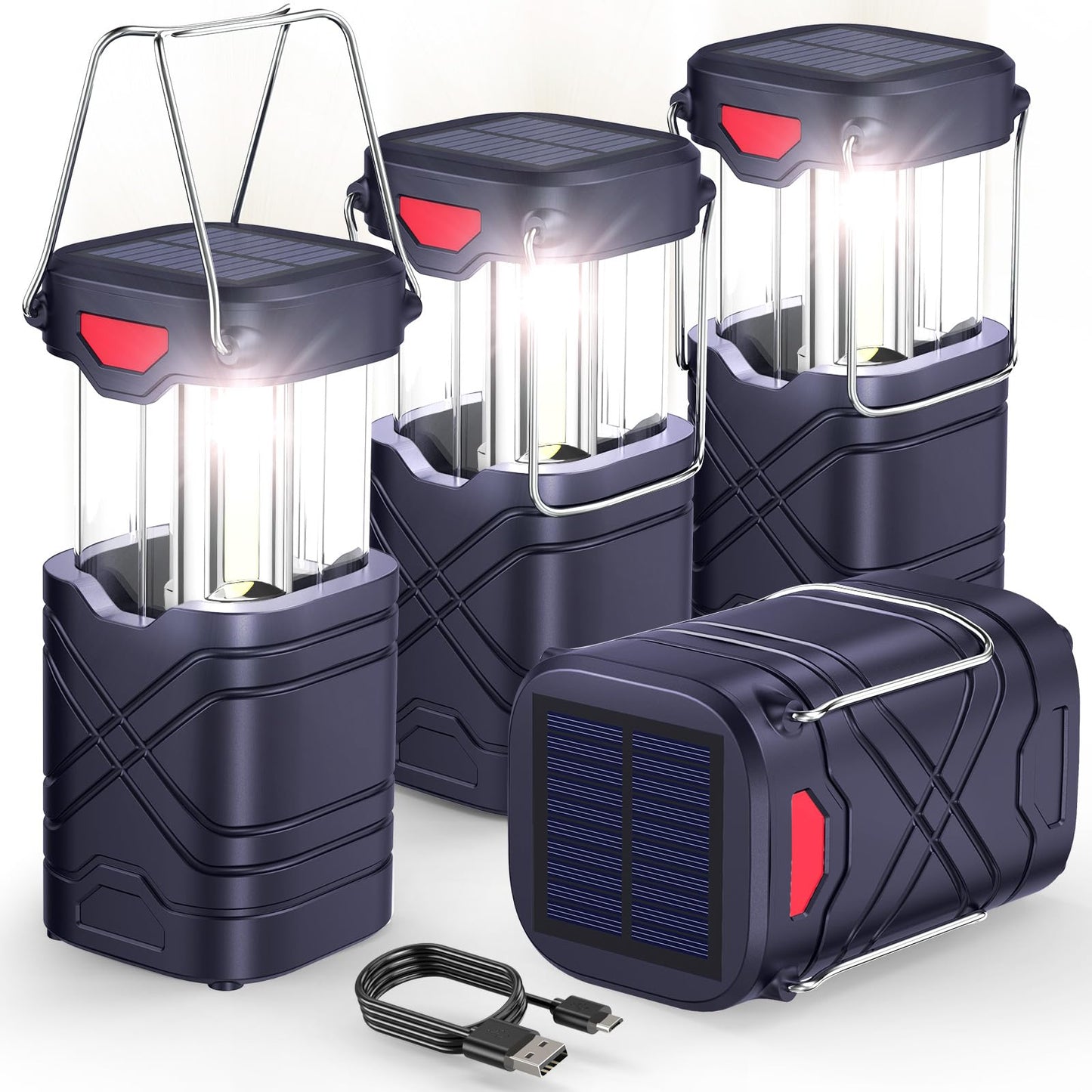 2 Pack & 4 Pack Camping Lantern