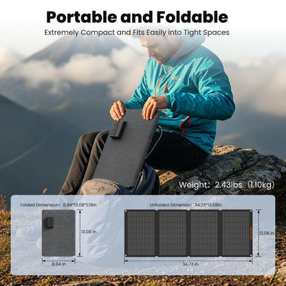 SOKIOVOLA Portable Foldable Solar Panel Charger
