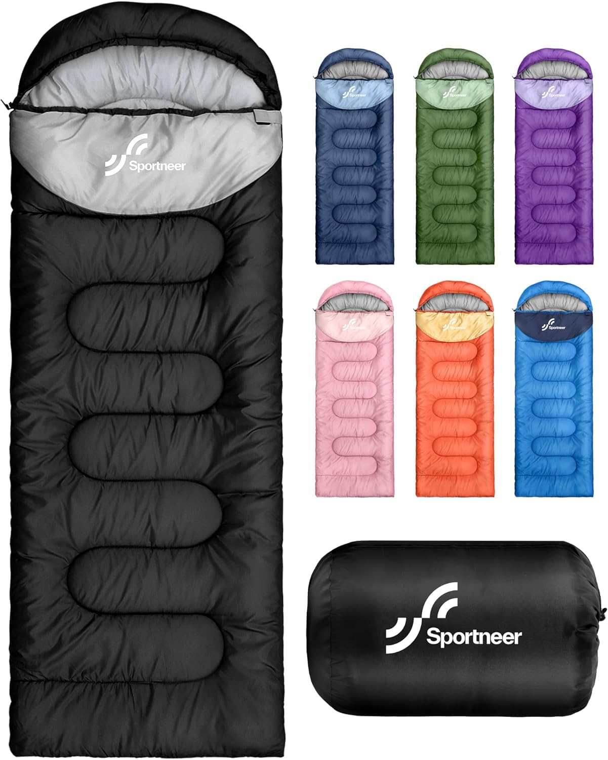 Cold Weather Waterproof Sleeping Bag for Adults and Kids