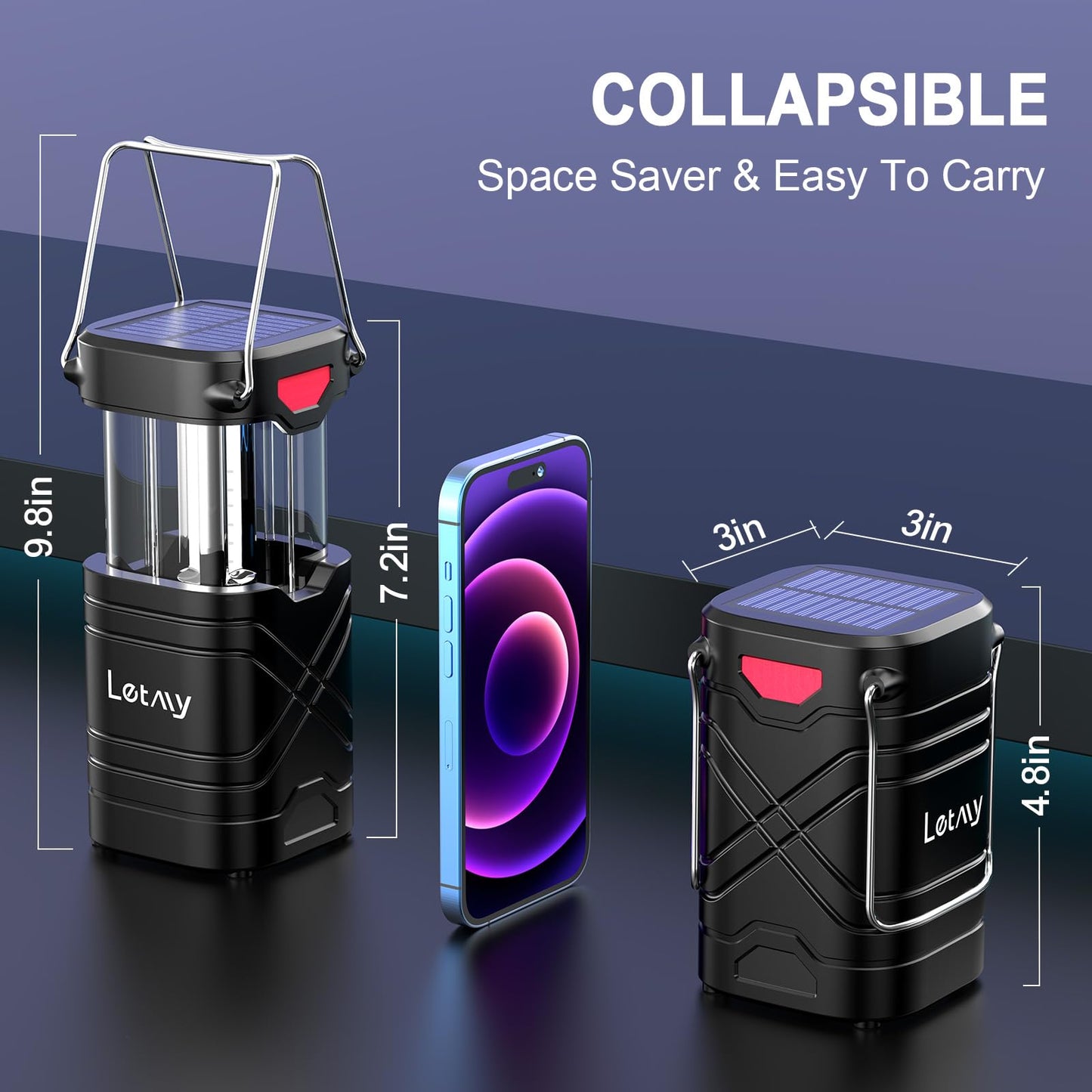 2 Pack & 4 Pack Camping Lantern