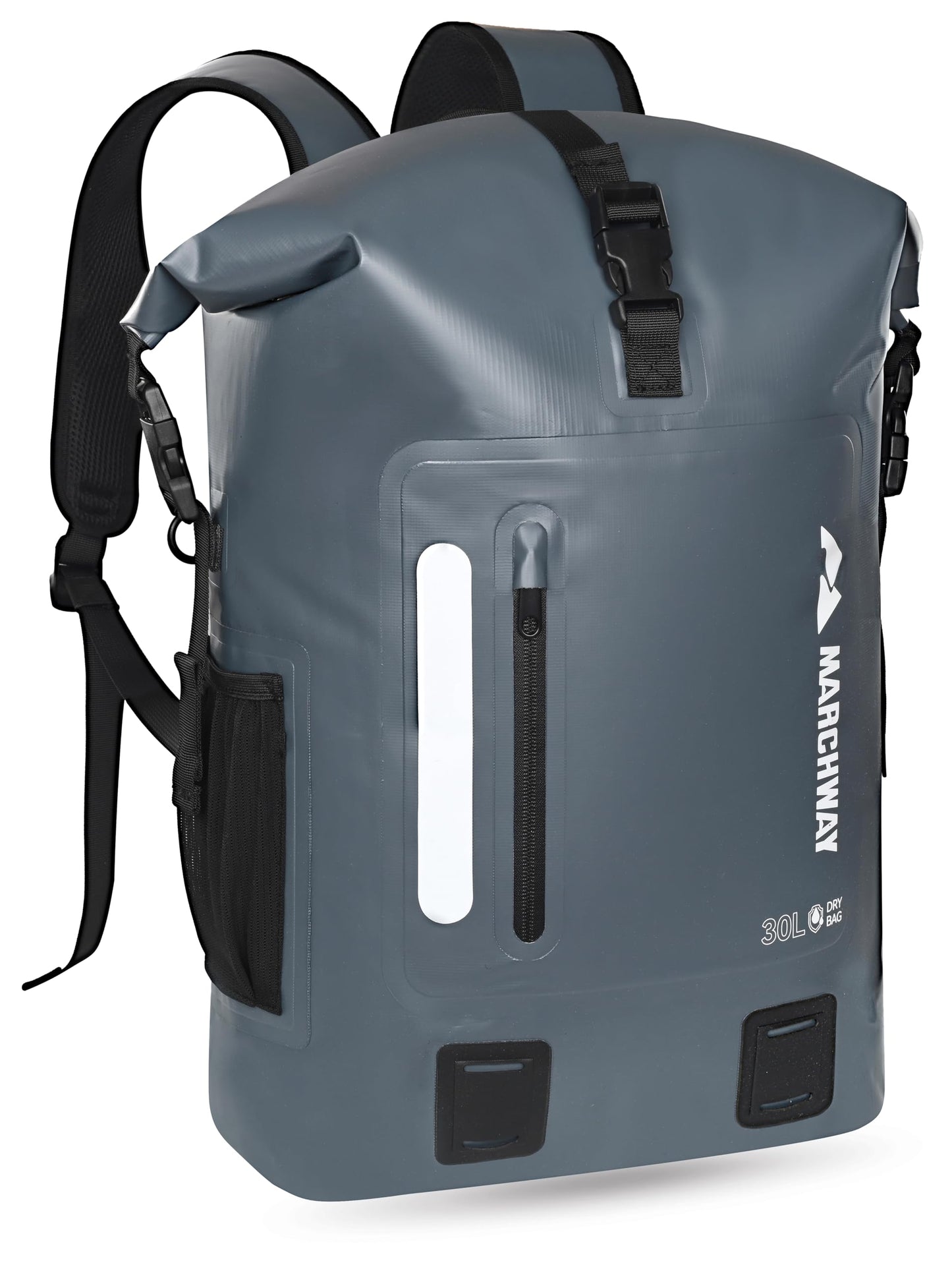 Roll-Top Waterproof Dry Bag Backpack for Hiking and Kayaking