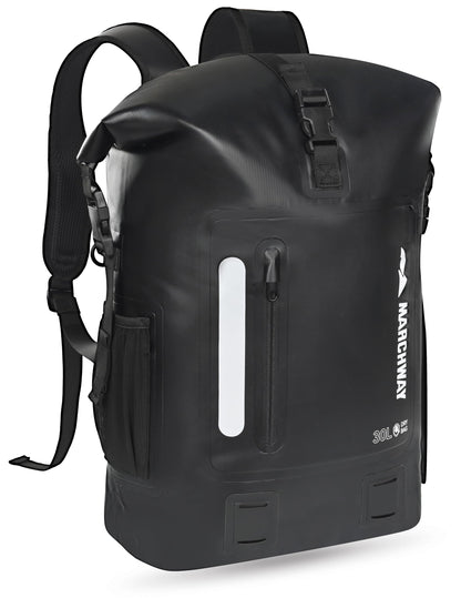 Roll-Top Waterproof Dry Bag Backpack for Hiking and Kayaking