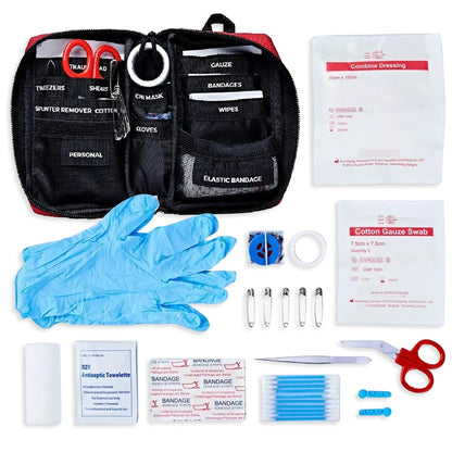 Premium Survival First Aid Kit for Travel, Camping, and Emergency Preparedness