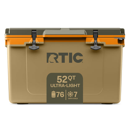 52-Quart Ultra-Light Hard Insulated Camping Cooler