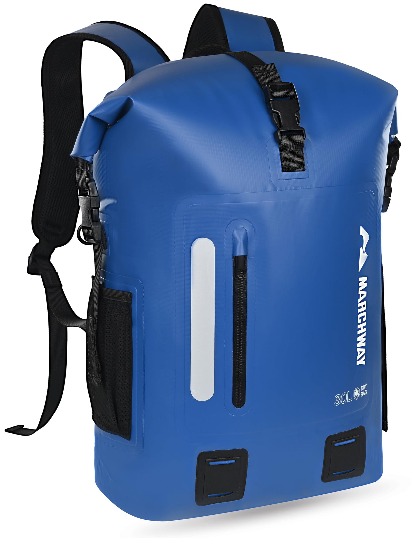 Roll-Top Waterproof Dry Bag Backpack for Hiking and Kayaking
