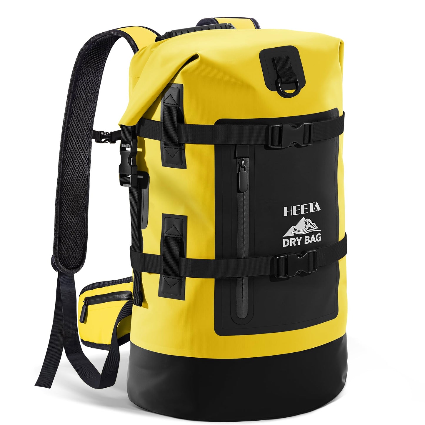 40L Waterproof Roll-Top Dry Bag Backpack for Hiking and Water Sports