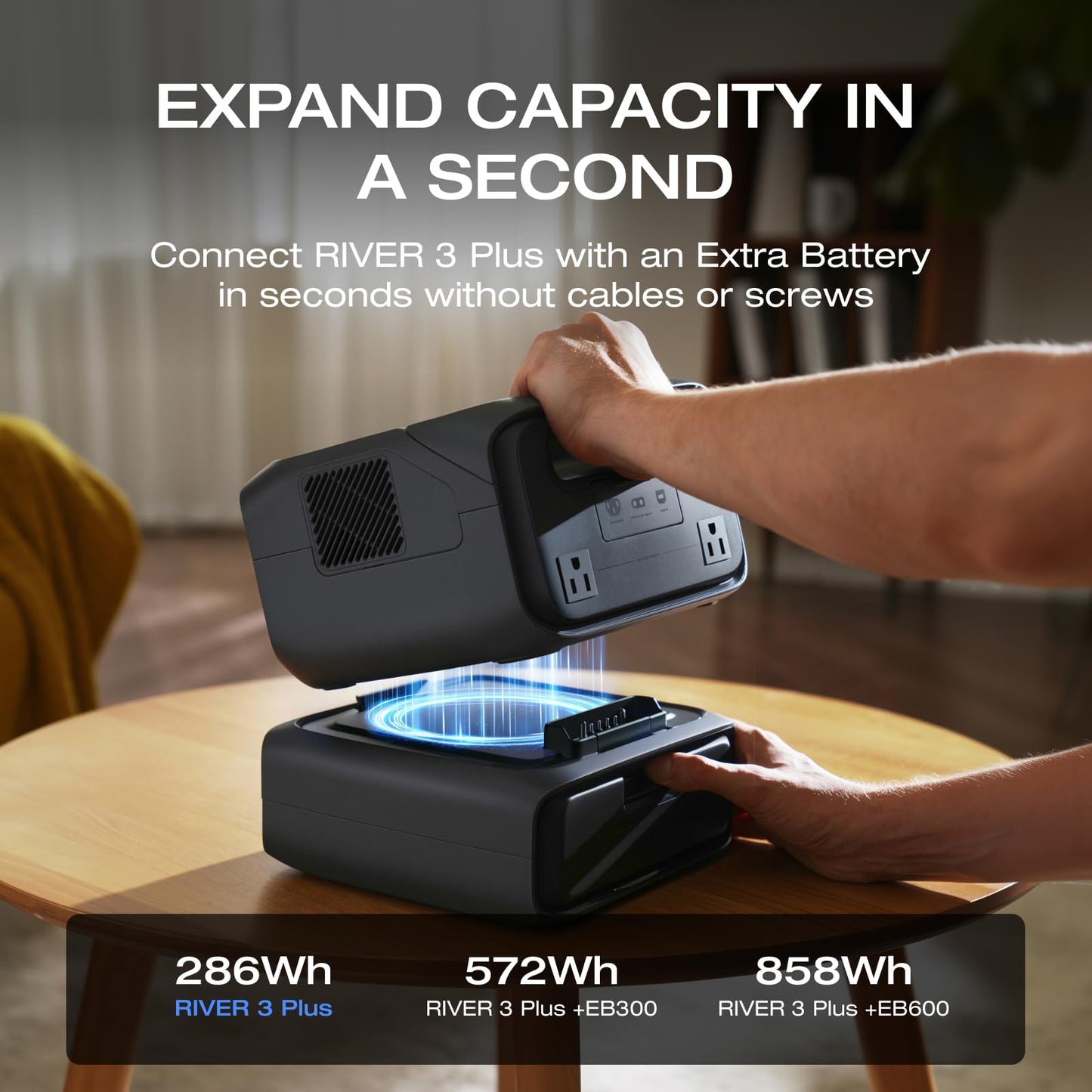 EF ECOFLOW River 3 Plus Portable Power Station