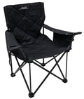 Heavy-Duty Folding Camping Chair with Mesh Cup Holders and Storage Pockets
