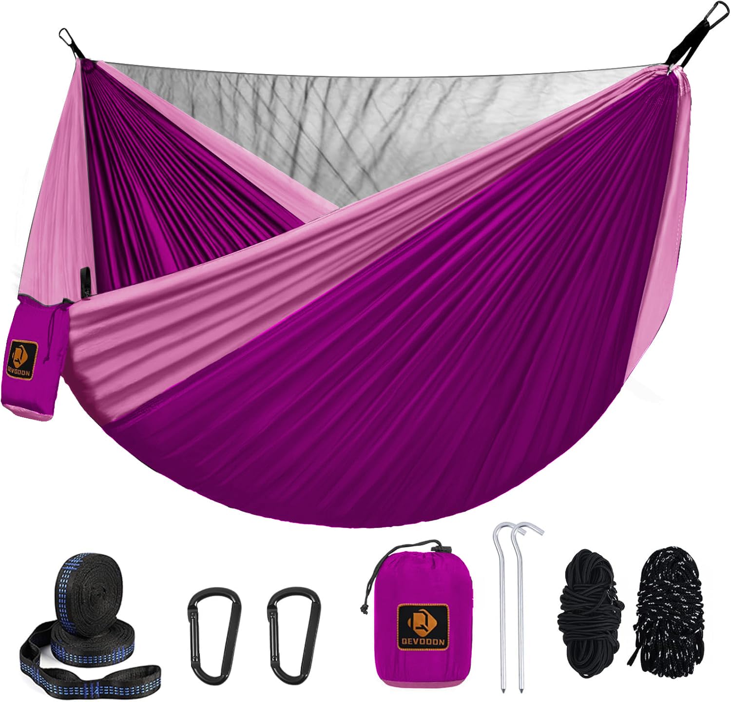 Portable Camping Hammock with Mosquito Net and Tree Straps