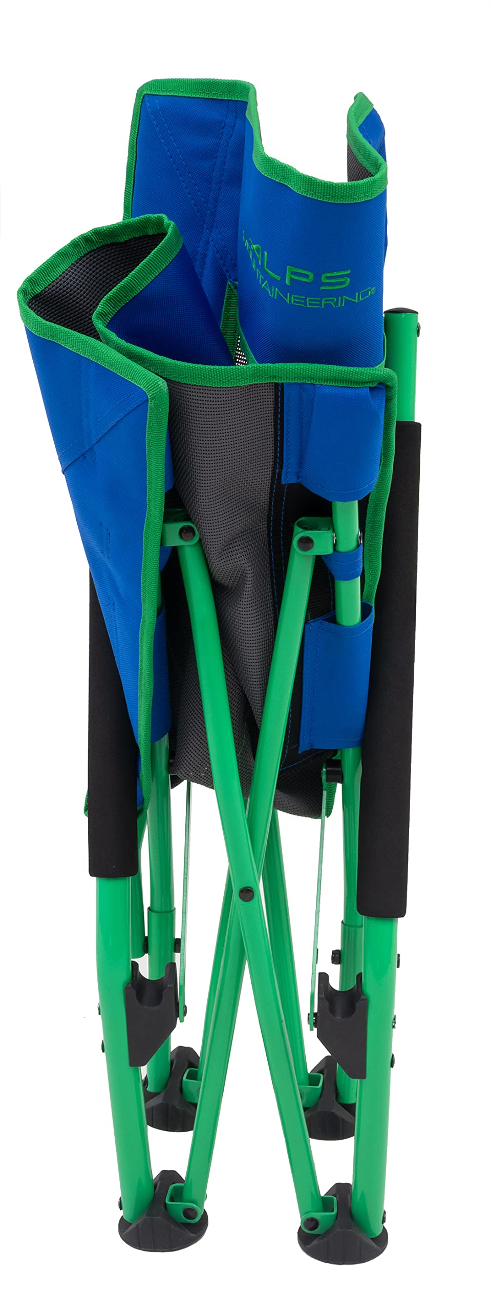 Low Profile Folding Camping Chair with Mesh Back and Carry Bag