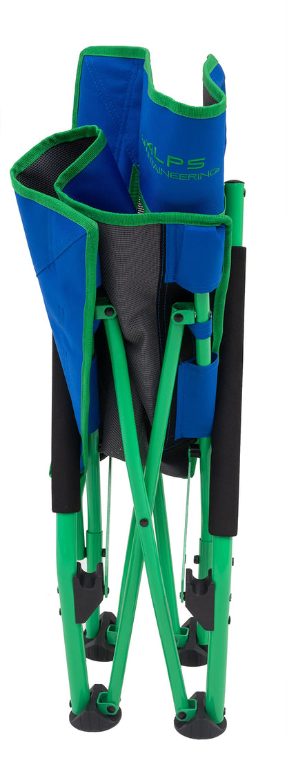 Low Profile Folding Camping Chair with Mesh Back and Carry Bag