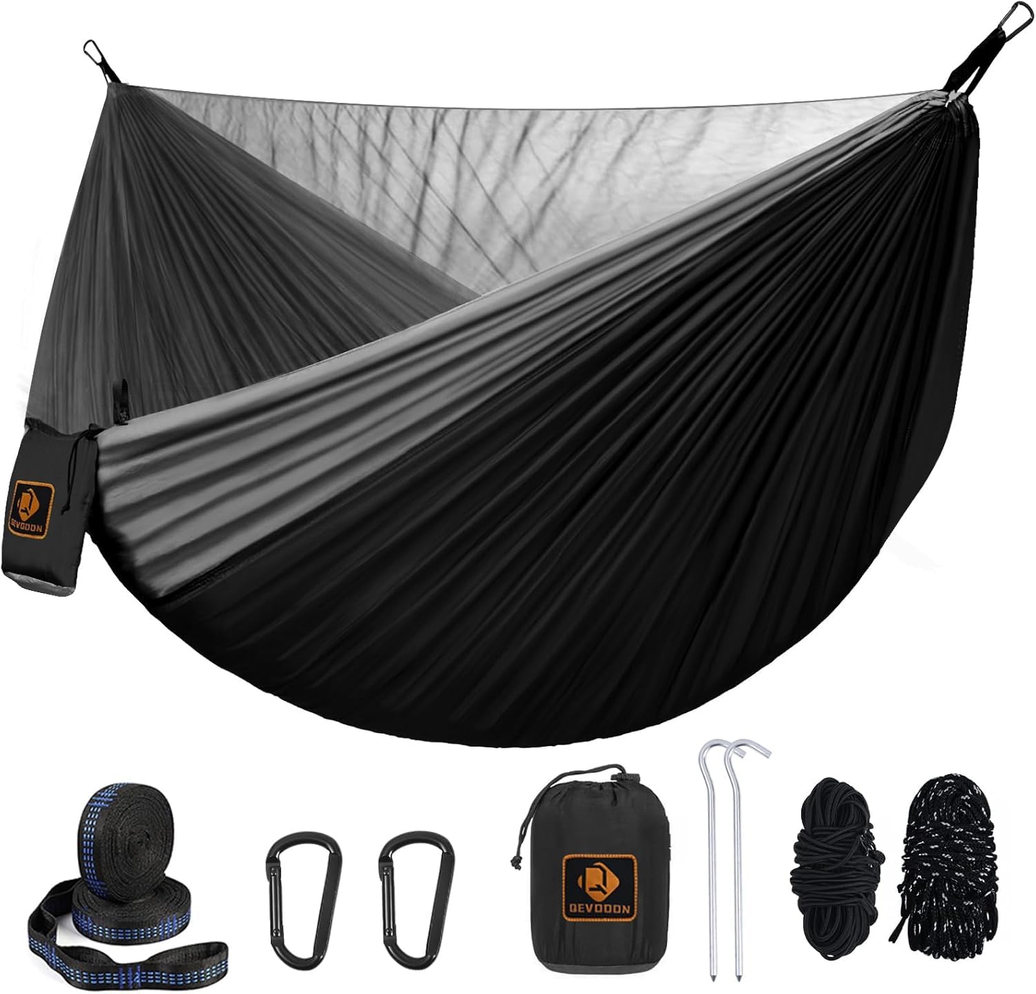 Portable Camping Hammock with Mosquito Net and Tree Straps