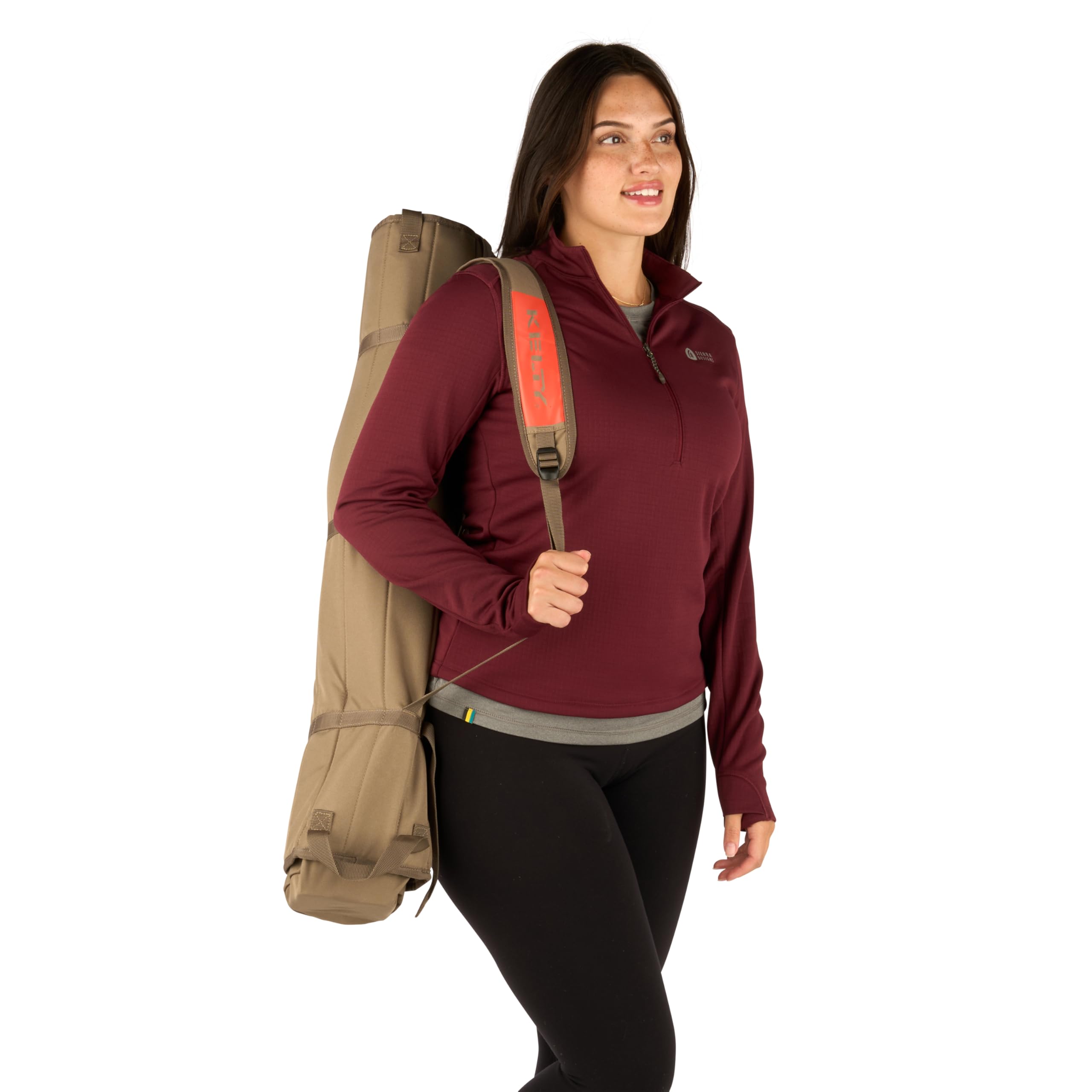 Low Folding Camping Chair for Outdoor Events with Carry Bag