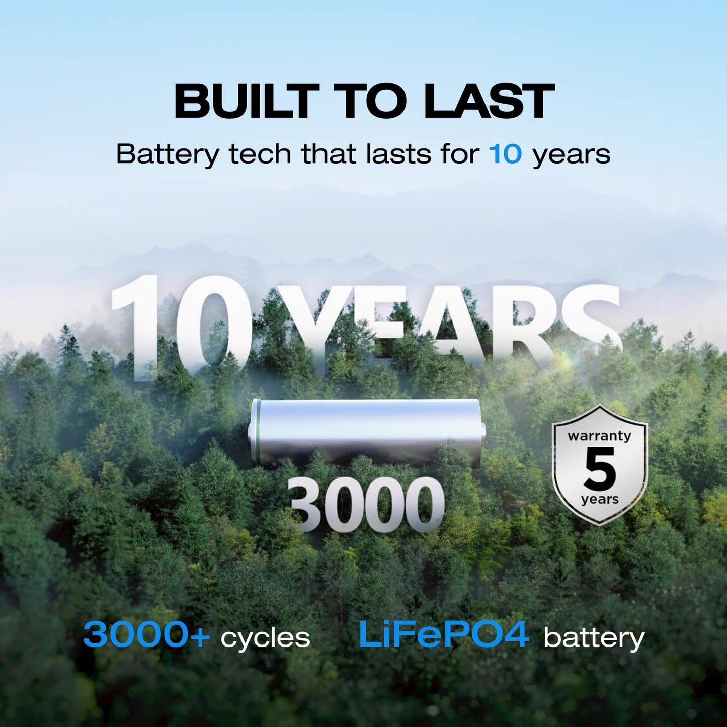 Portable LiFePO4 Solar Generator 245Wh Fast-Charging Power Station with AC Output and UPS Mode
